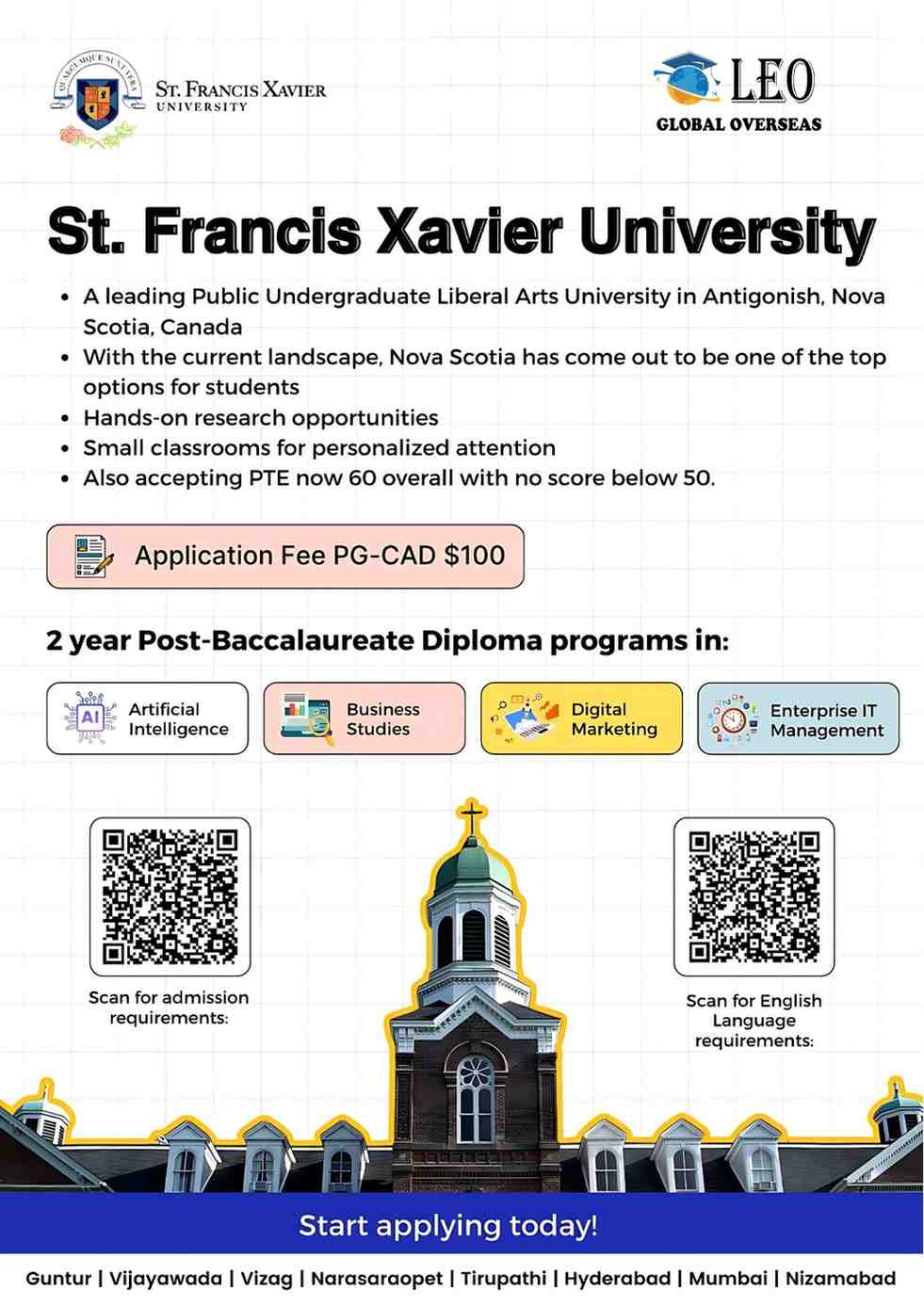 Study Abroad St. Francis Xavier University